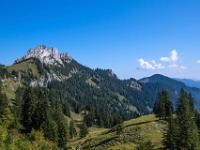 Kampenwand und umliegende Berge